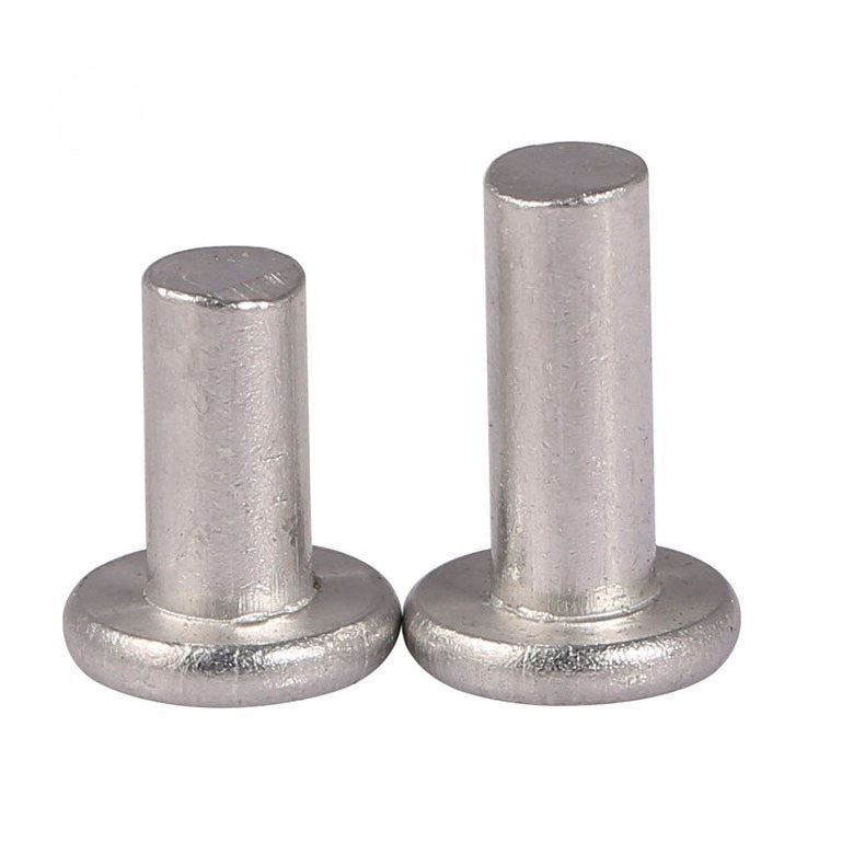 DIN 7338 a Aluminum Flat Head Solid Rivets Brake and Clutch Lining Premium Product