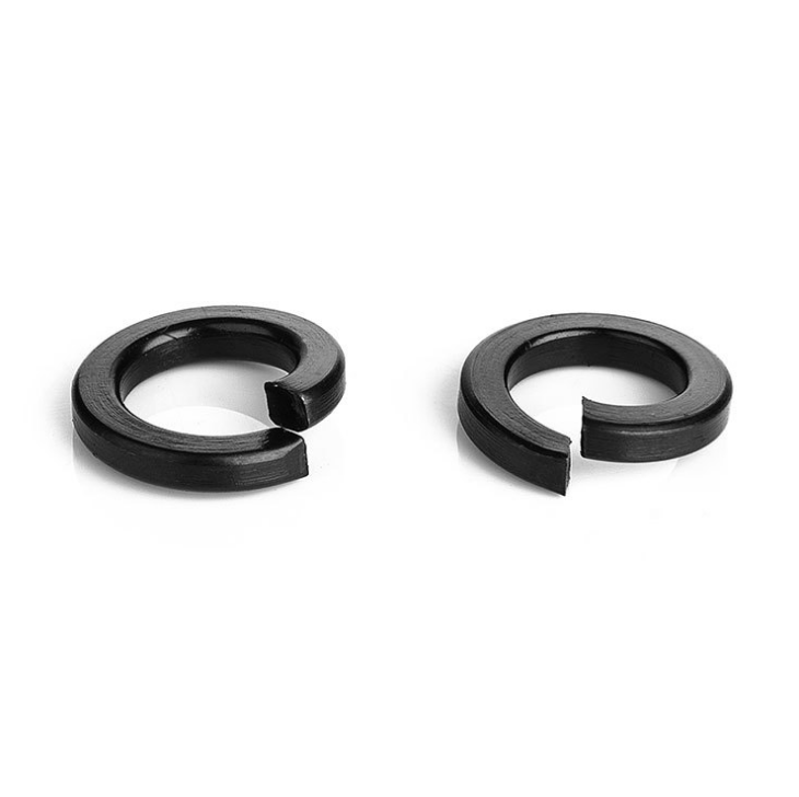 M2 M2.5 M3 M4 Black Oxide Steel Spring Clip Open Split Spring Washers