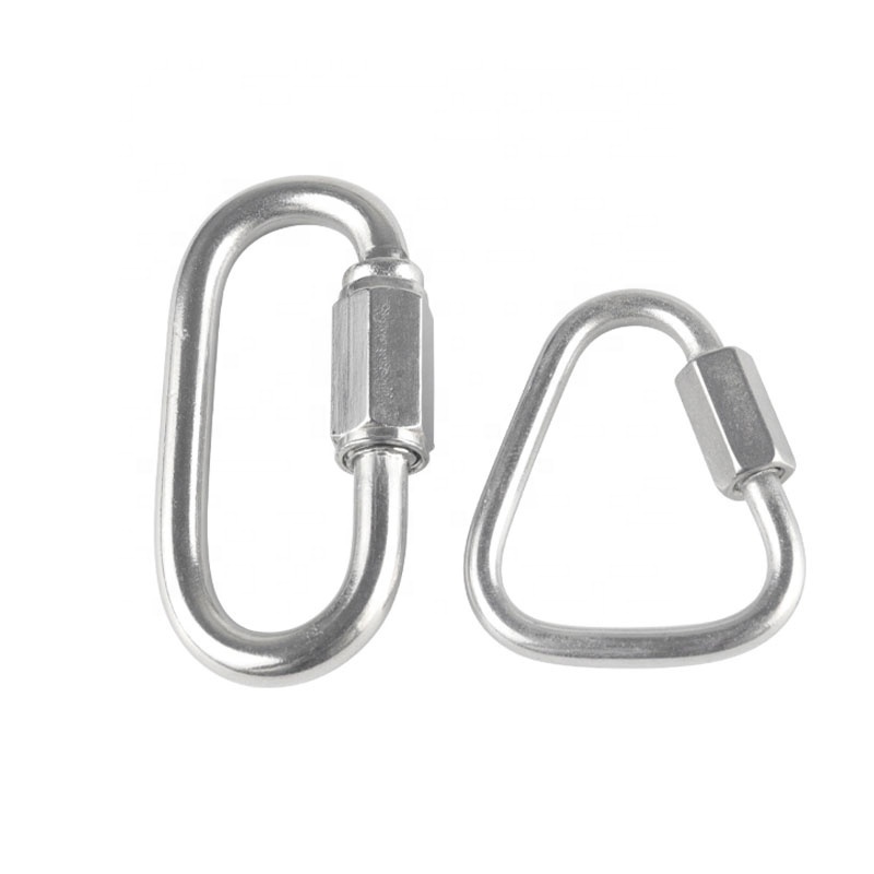 304 Stainless Steel M3.5 - M14 Triangle Shaped Quick Link Chain Connector Connecting Links