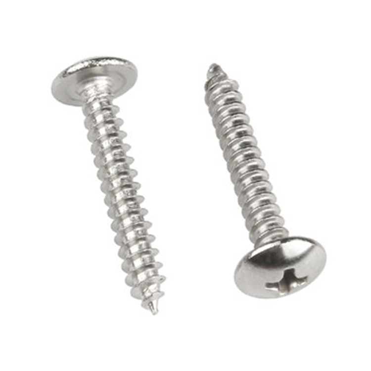 Wholesale JISB1122T Stainless Steel 304 mushroom Umbrella head self tapping screws