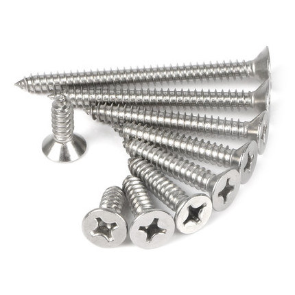 Custom M2 M3 M4 M5 M6 Stainless Steel For Wood Metal Gypsum Board Self Tapping Screw Fine Thread Collated Drywall Screw