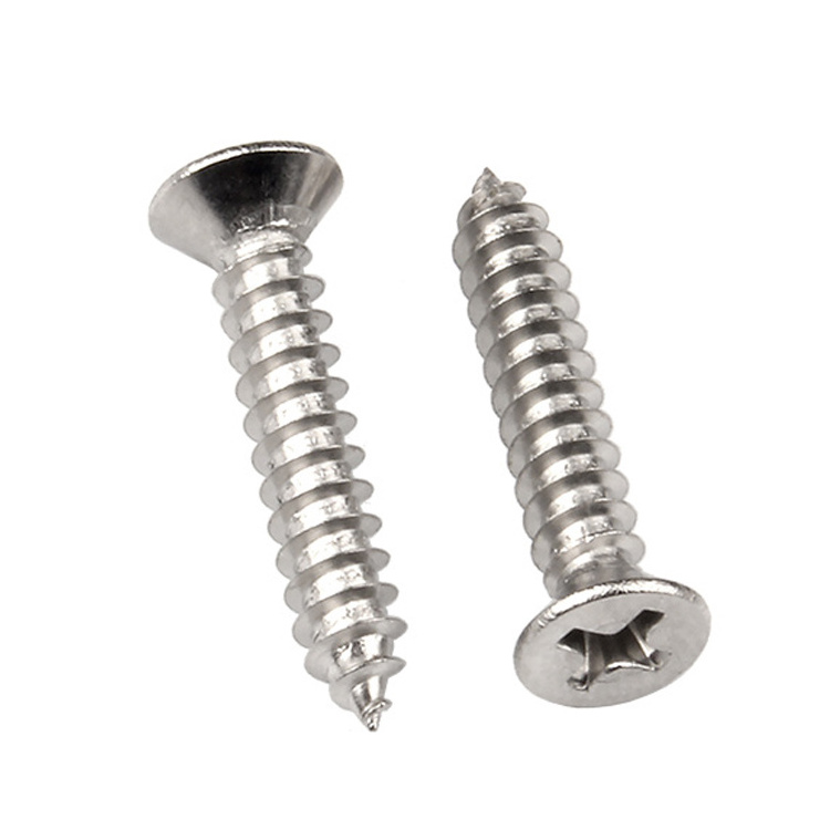 Custom M2 M3 M4 M5 M6 Stainless Steel For Wood Metal Gypsum Board Self Tapping Screw Fine Thread Collated Drywall Screw