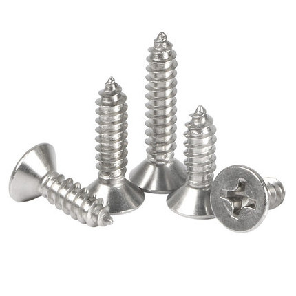 Custom M2 M3 M4 M5 M6 Stainless Steel For Wood Metal Gypsum Board Self Tapping Screw Fine Thread Collated Drywall Screw