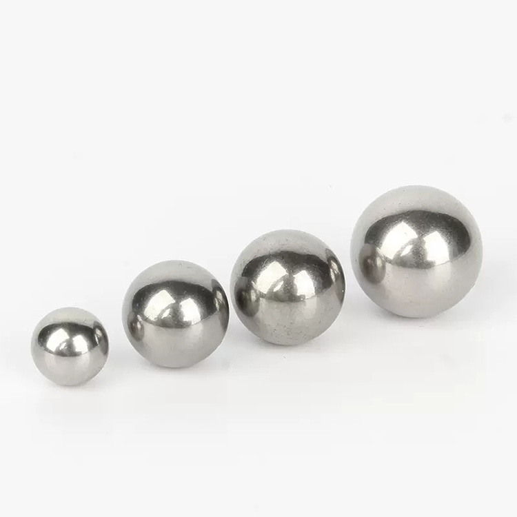 304 Stainless Steel Hard Balls Custom Size High Precision 6mm Solid SS Ball