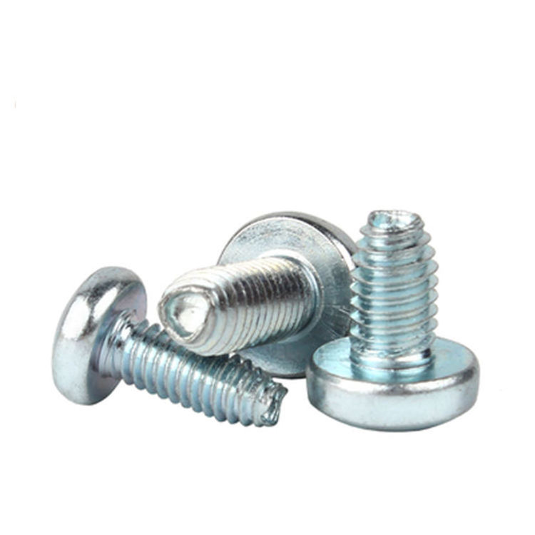 Carbon Steel M8 Phillips Pan Head Screws Machine fine adjustment orthopedic self reversing screw