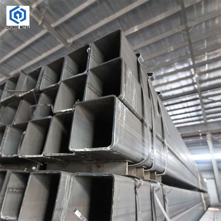 welded erw metal tube black ms square steel tube