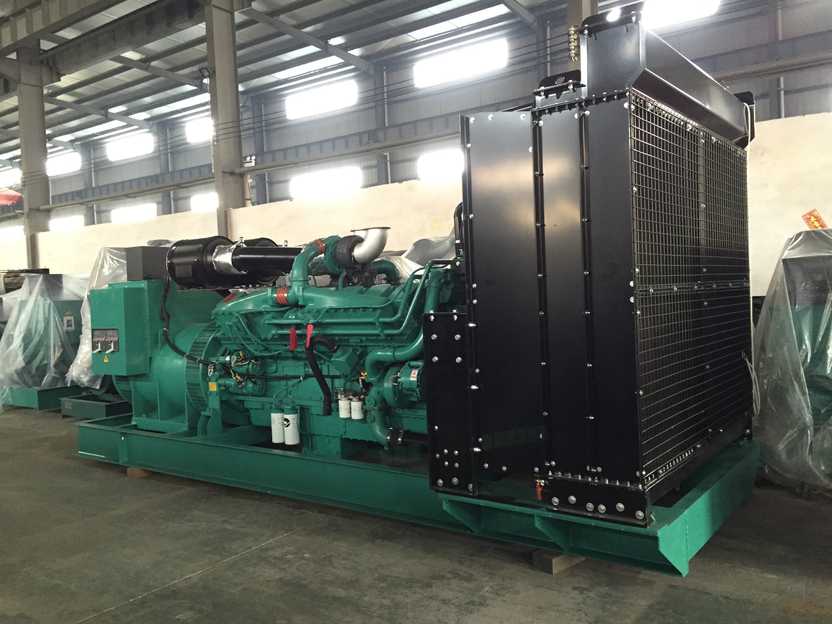 SHX Electric Power Plant 1000 Kw 1250 Kva Cummins China Open Type Dynamo Diesel Generator Price In Pakistan