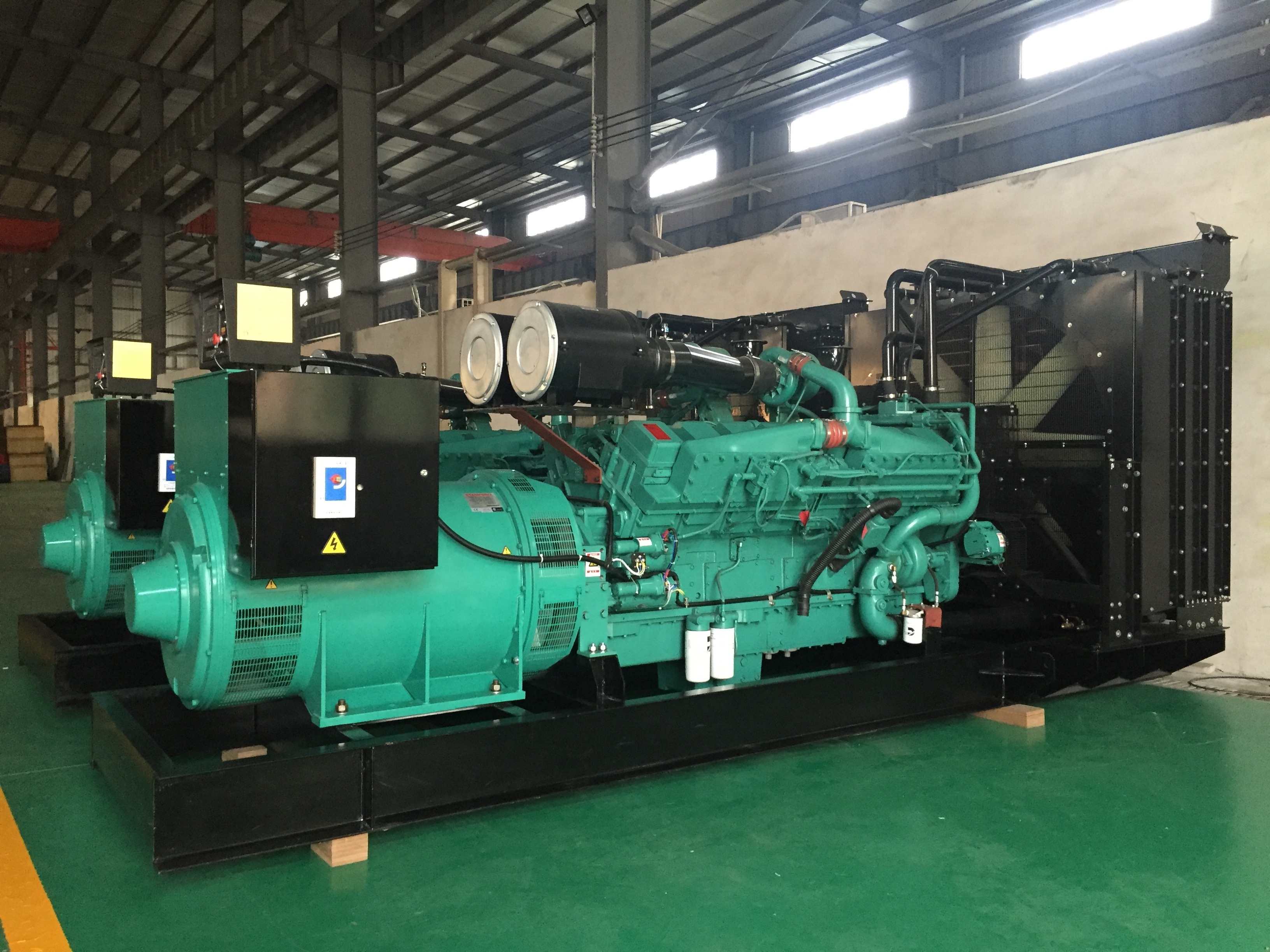 SHX Electric Power Plant 1000 Kw 1250 Kva Cummins China Open Type Dynamo Diesel Generator Price In Pakistan