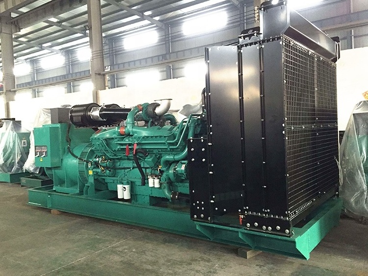 High Quality 1000kw 1250kva 1 Mega Watt Industrial Genset Europe Engine Diesel Generator For Sale