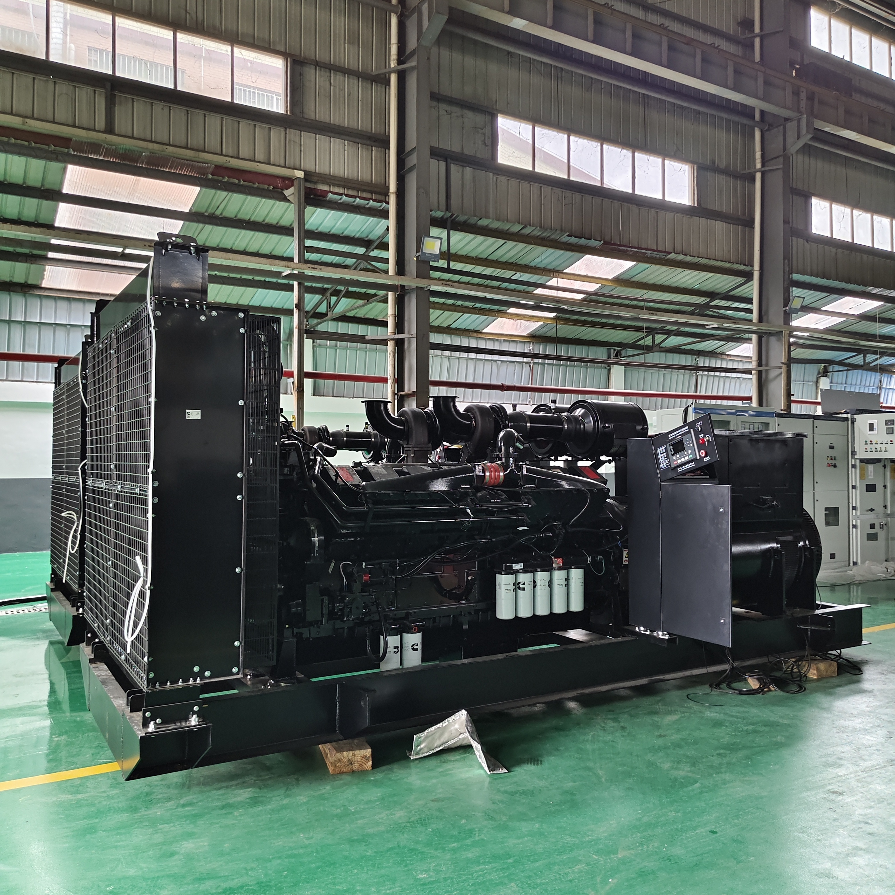 SHX 20 years manufacturer of 1 megawatt generator 1200 kva weichai generator 1250kva for cummins generator