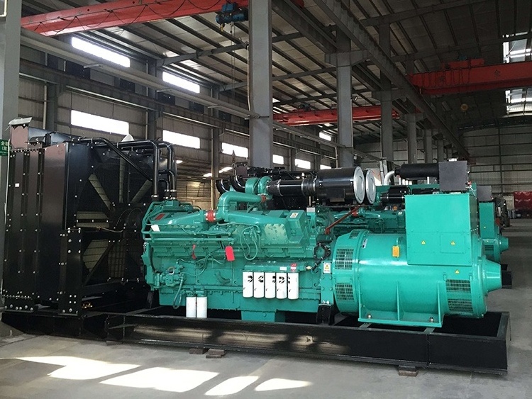 High Quality 1000kw 1250kva 1 Mega Watt Industrial Genset Europe Engine Diesel Generator For Sale