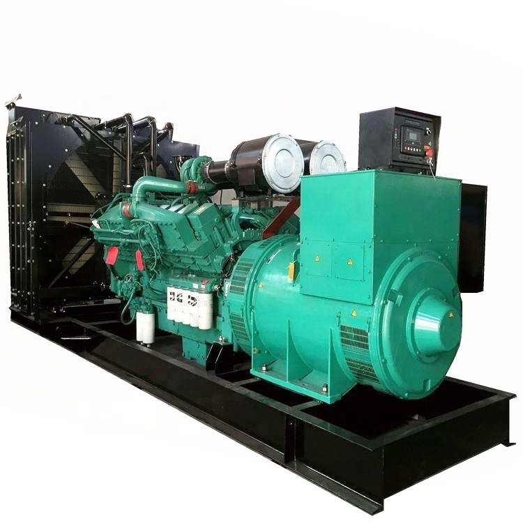 High Quality 1000kw 1250kva 1 Mega Watt Industrial Genset Europe Engine Diesel Generator For Sale