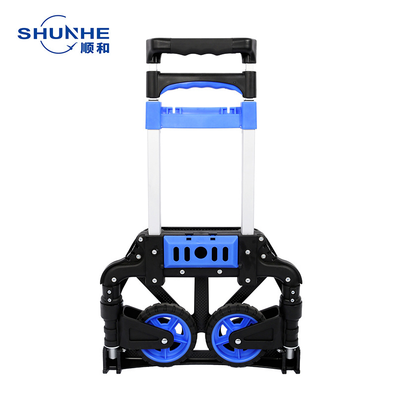 Shunhe New Design Aluminum Steel Portable Durable Folding Platform Trolley