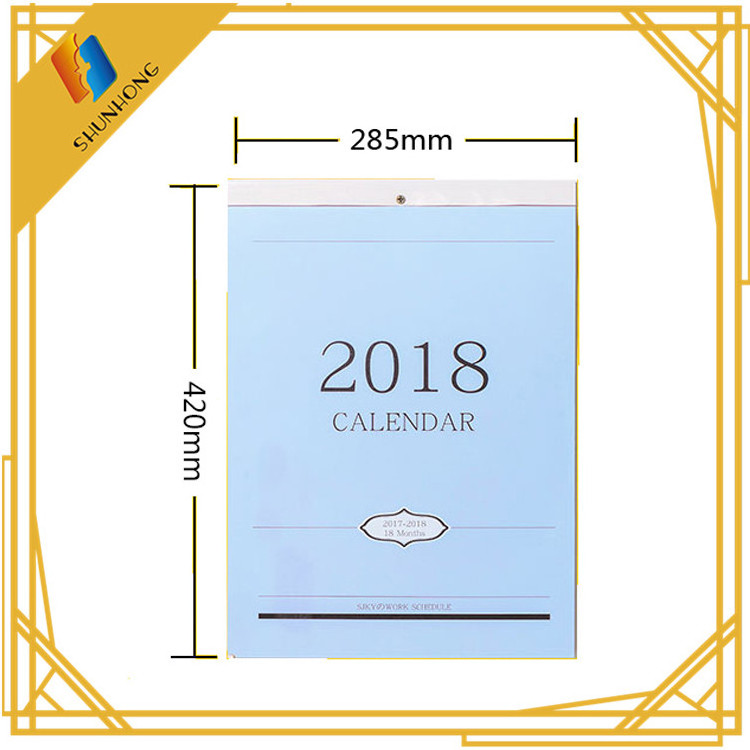 Custom design offset printing a3 size tear-off 365 day wall calendar,notepad printing