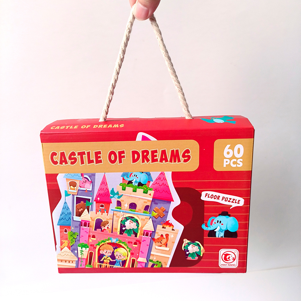 castle and dream Six in one big jigsaw early education enlightenment ocean animal cognitive toys children learning theme toys