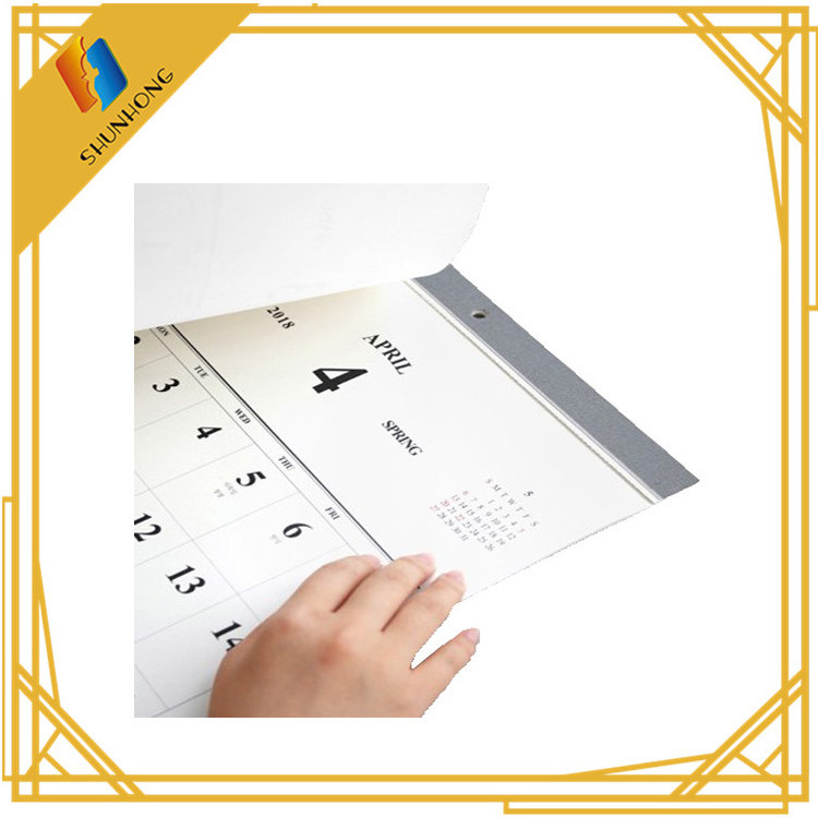 Custom design offset printing a3 size tear-off 365 day wall calendar,notepad printing