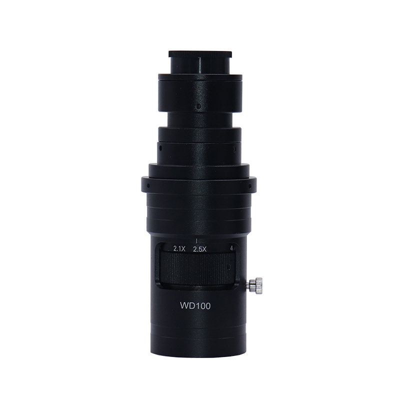 160X 0.7x-5x Adjustable Magnification Monocular Zoom Optical Lens for VGA USB Video Microscope Camera