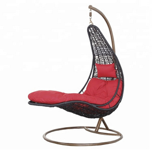 new design double swing chair hanging hammocks wicker chair