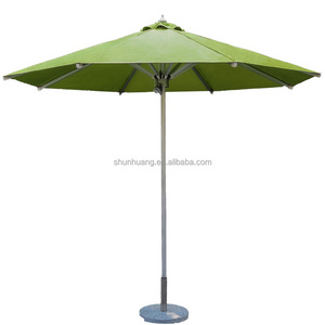 Outdoor waterproof patio sun umbrella coffee shop furniture middle umbrella in hot sale