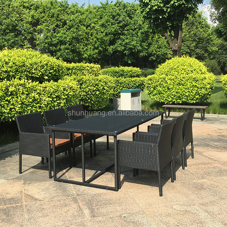 Hot sale rattan bar sets 5pcs outdoor wicker furniture patio chair