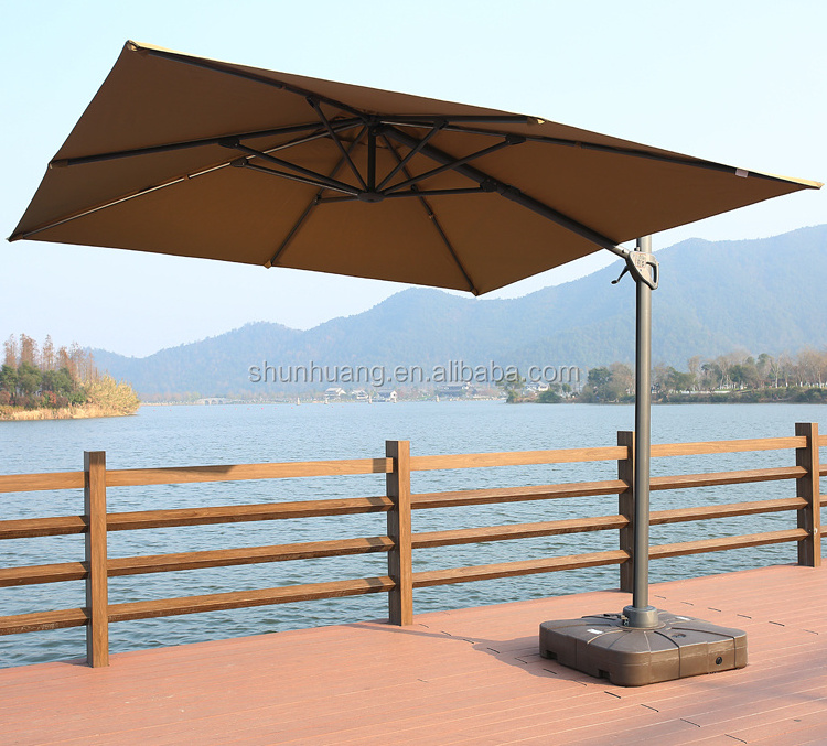 Patio outdoor furniture side umbrella high quality beach umbrella