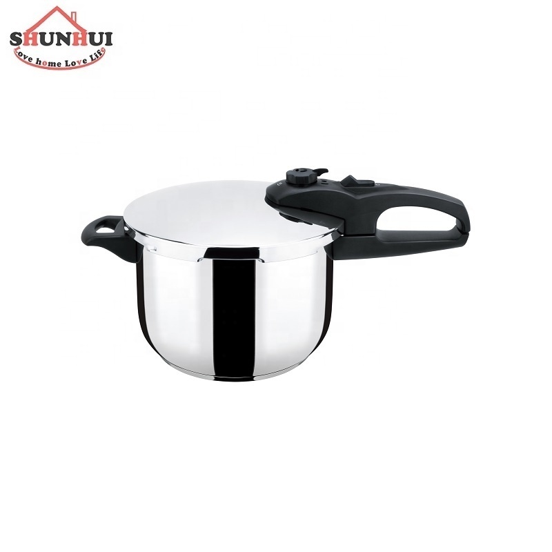 Safe Cooking Stainless Pressure Cooker With Long Handle High Pressure Cooker Stainless Steel