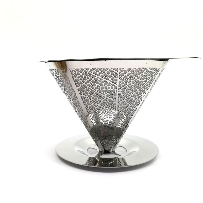 Mesh Coffee Filter Baskets Pour Stainless Steel Coffee Dripper