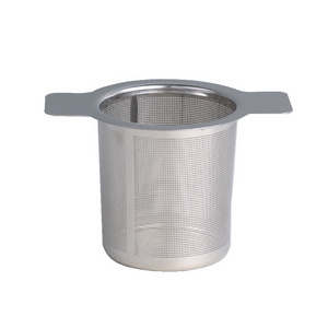 Stainless Steel Mesh Tea Infuser Teapot Loose Tea Leaf Spice Filter Metal Minimalist Silver Tea Strainer