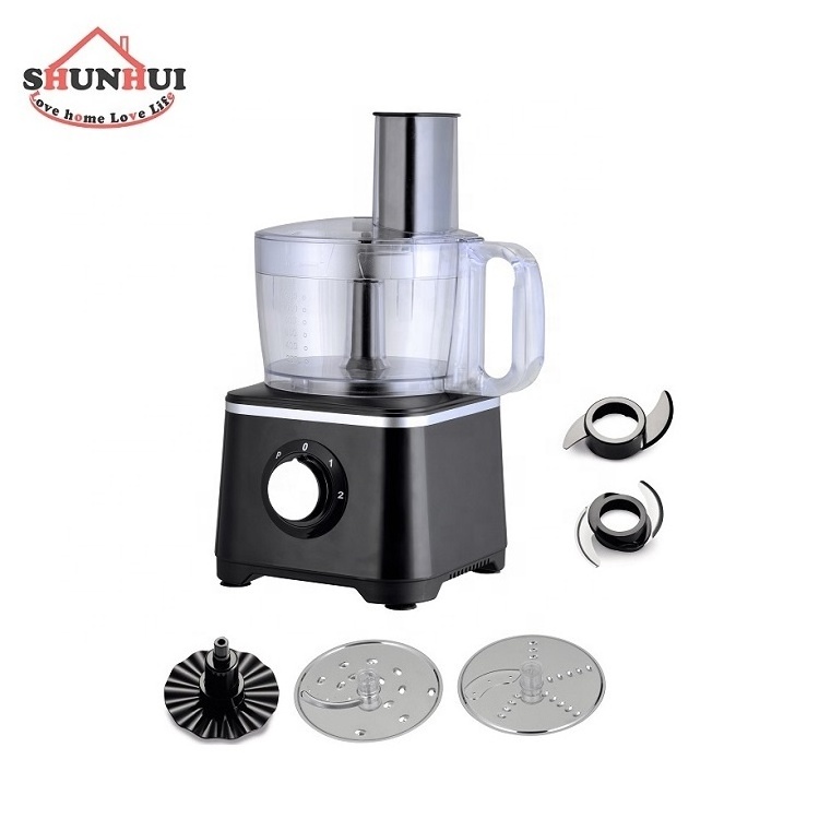 6 in 1 Multifunction Food processor 600W 8 Cup Food Processors