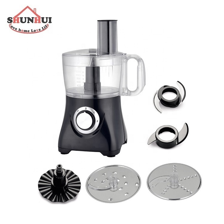 8 Cup Multi Function Food processor 600W 6 in 1 Blender And Food Processor