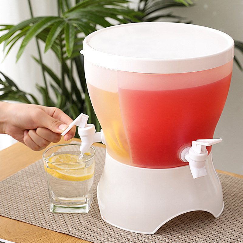 Lemon Juice Jugs Beverage Dispenser With Faucet Kitchen Drinkware Container Cold Water Bottle Kettle Teapot