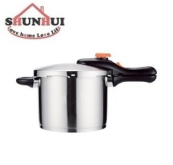 High Quality Mirror Polished Stainless Steel Pressure Cooker Easy Cook Steel Pressure Cooker