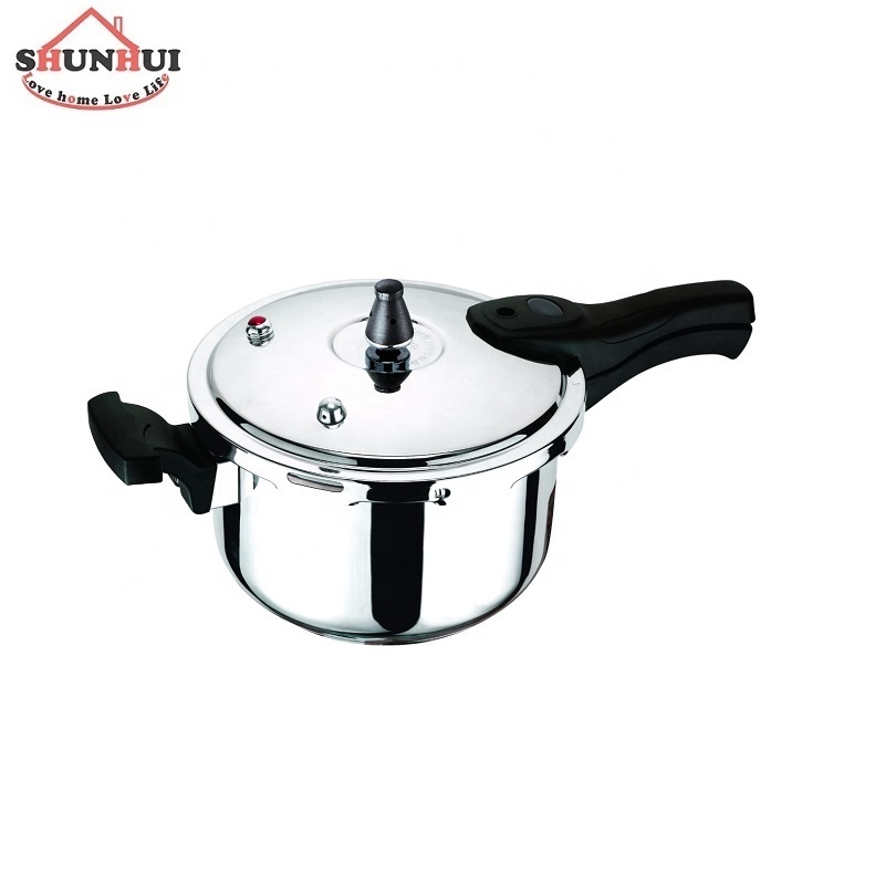 High Quality Mirror Polished Stainless Steel Pressure Cooker Easy Cook Steel Pressure Cooker