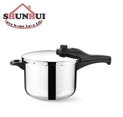 High Quality Mirror Polished Stainless Steel Pressure Cooker Easy Cook Steel Pressure Cooker