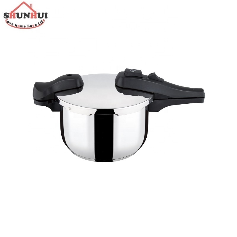 High Quality Mirror Polished Stainless Steel Pressure Cooker Easy Cook Steel Pressure Cooker