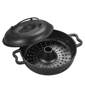 BBQ Roaster Cast Iron Baking Pot Sweet Potato Casserole