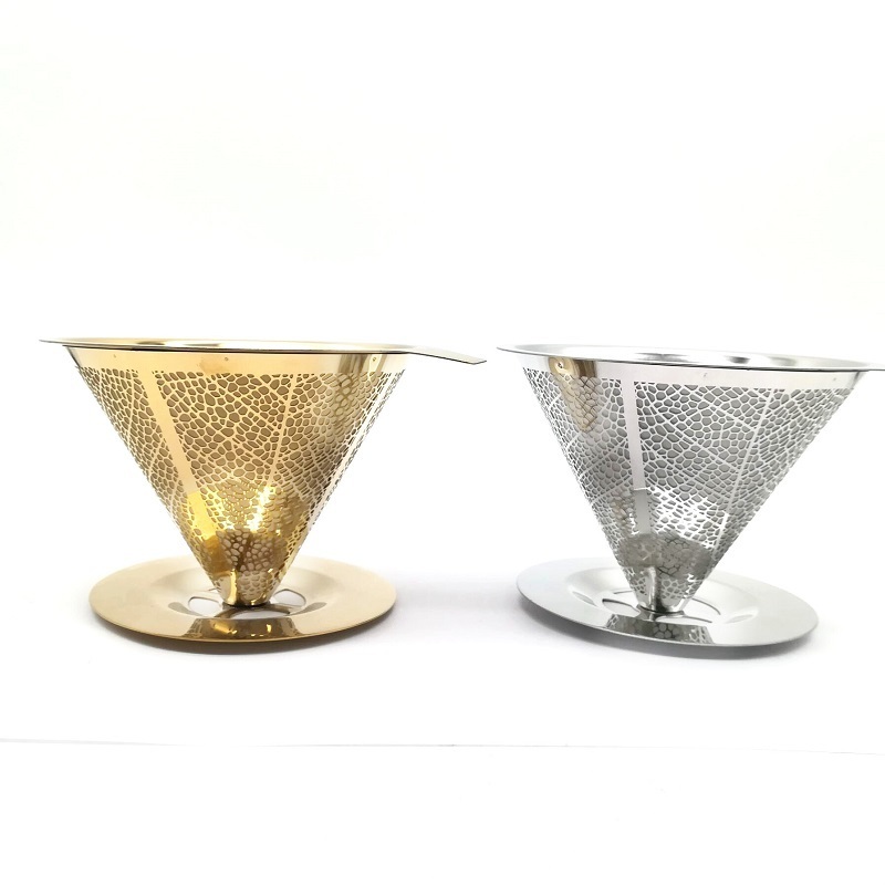 Mesh Coffee Filter Baskets Pour Stainless Steel Coffee Dripper