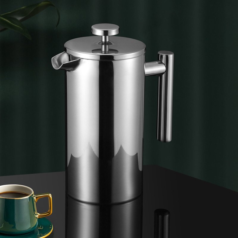 Coffee French Press Double Walled Insulated Coffee Jug Stainless Steel French Press Coffee Maker