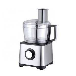 Kitchen Appliance Food processor  6 in 1 Stainless Steel Body 600W 8 Cup Food Processor Multi-Function