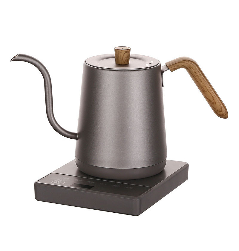 Stainless Steel Electric Coffee Kettle 110v 220v Gooseneck Pour Over Coffee Pot