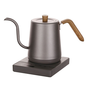 Stainless Steel Electric Coffee Kettle 110v 220v Gooseneck Pour Over Coffee Pot