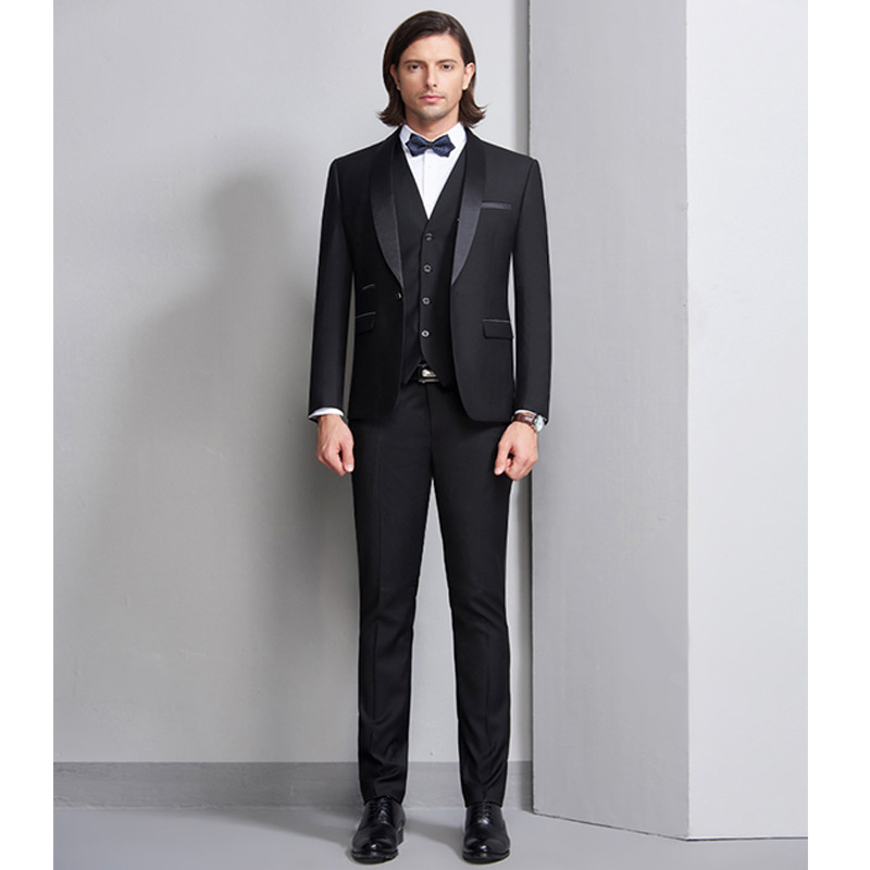 Fashion Designs Men Suits Groom Tuxedos Wedding Prom Formal Peaked Lapel Costumes Et Blazers Pour Hommes