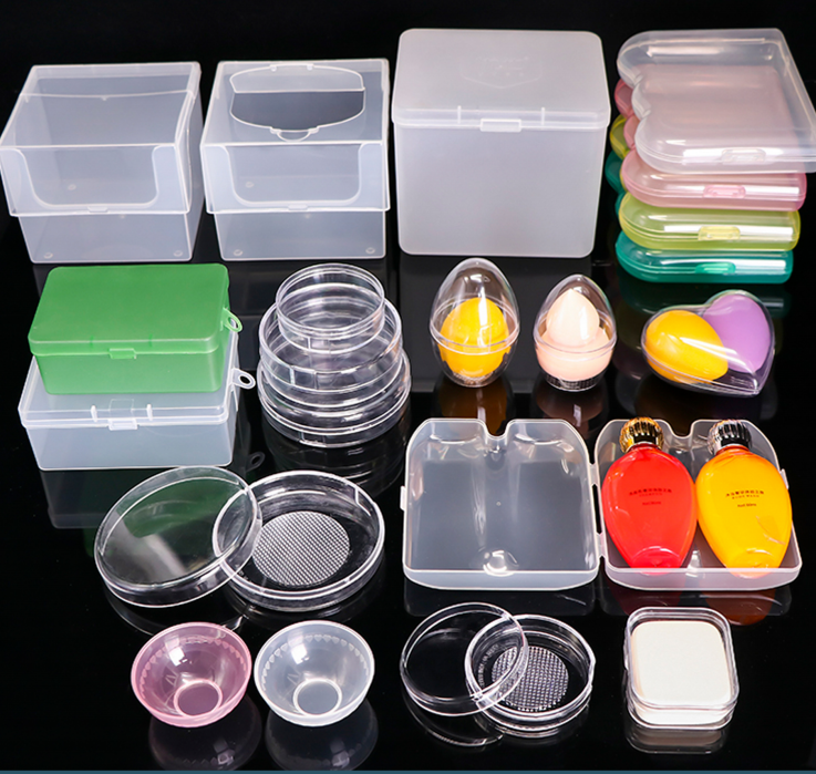 PP material mini plastic candy storage box Chocolate packaging box