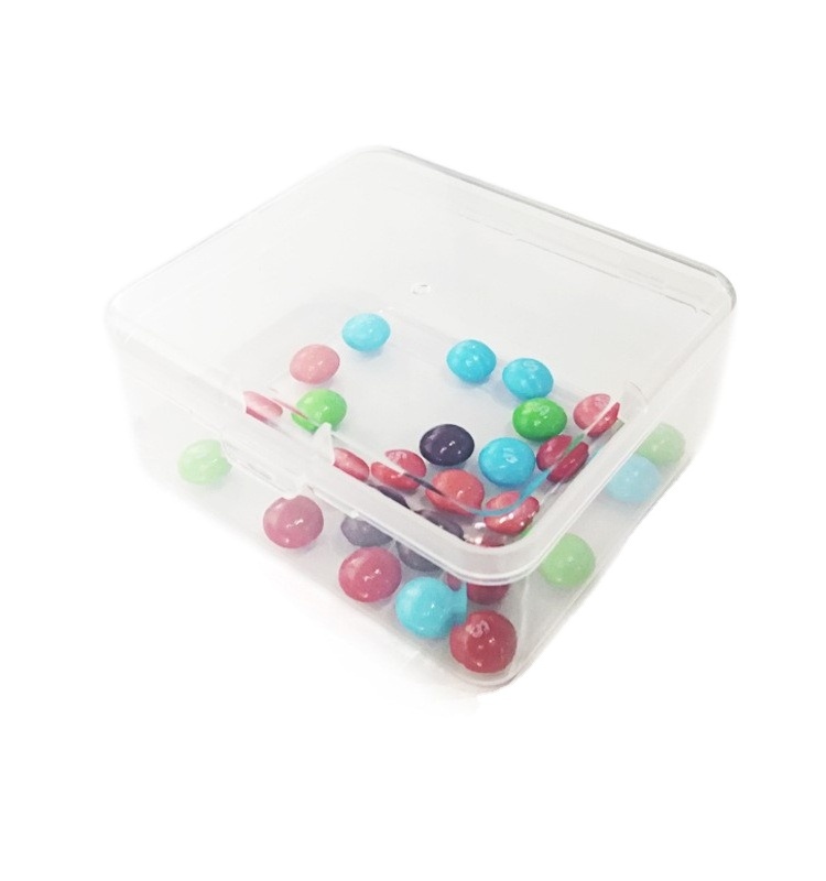 PP material mini plastic candy storage box Chocolate packaging box