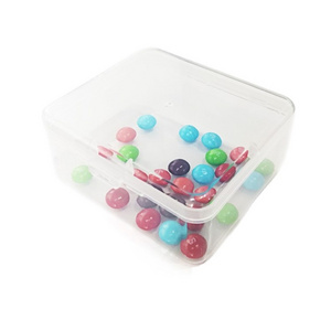 PP material mini plastic candy storage box Chocolate packaging box