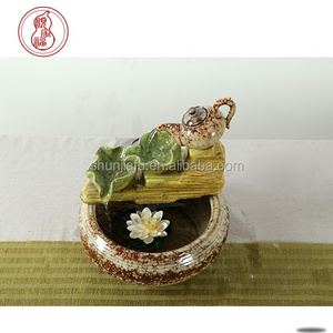 ceramic teapot water fountains indoor