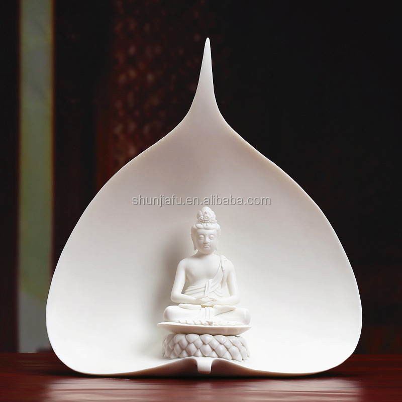 Home Decor Wholesale Religious Crafts Ceramic Figurine Guanyin Buddha Statue