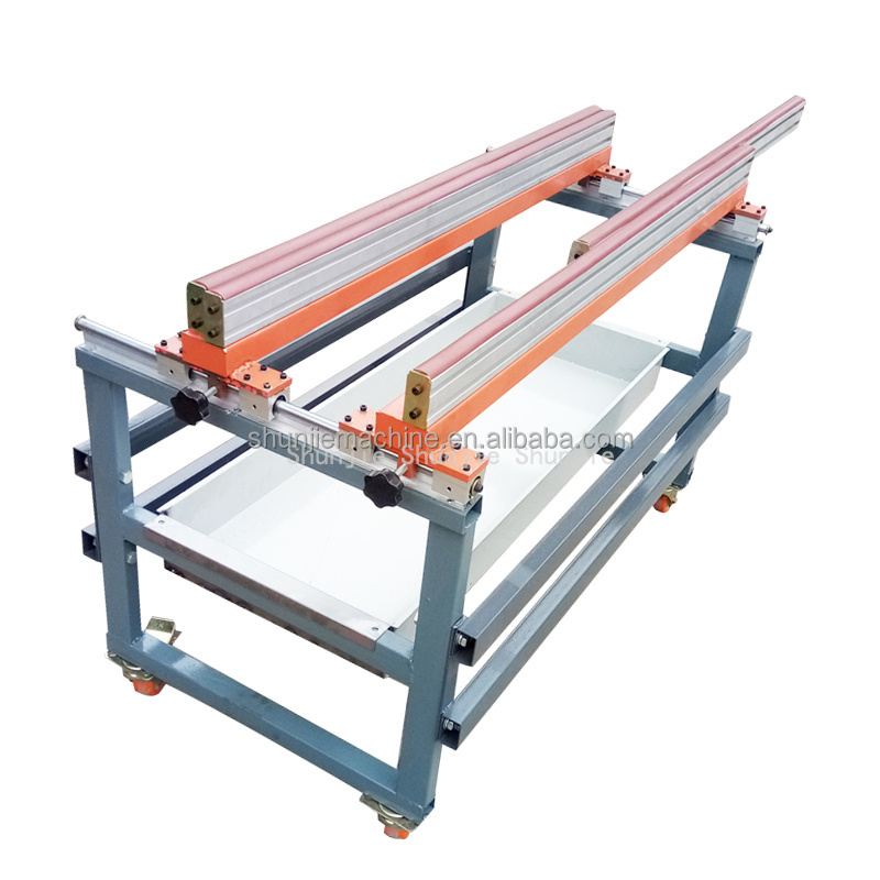 New design small operate table adjustable workbench for wood glass door with storage