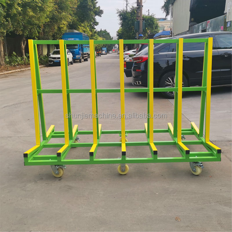 Window Racking Cart 3300lb glass a frame rack granite transport racks trolley with wheels ...