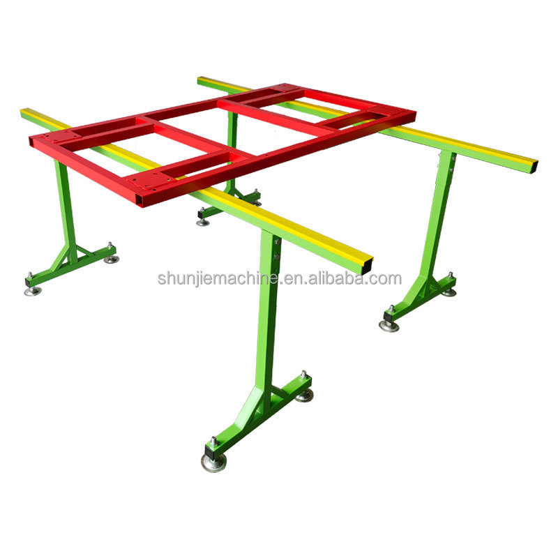 Wholesale non-telescopic packing rack door metal packing workbench window packing assembly table for industrial